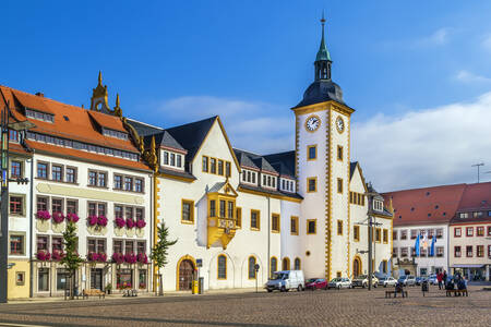 Town hall in Freiberg