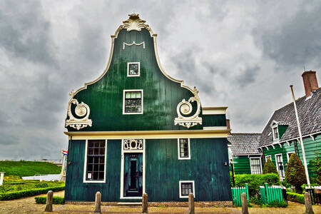 Tradycyjne domy w Zaanse Schans