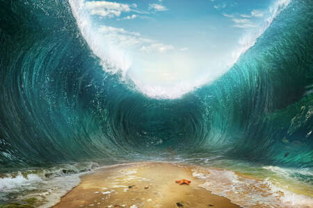 Onde enormi