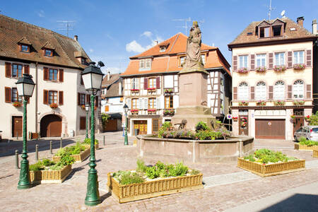 Place de la Sinne a Ribeauvillé