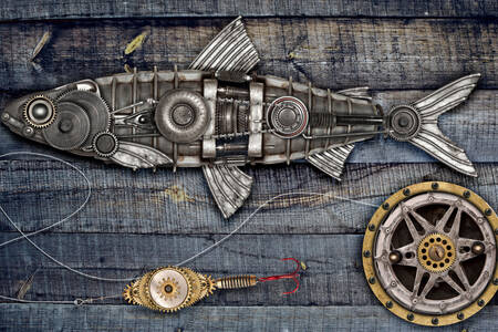 Steampunková ryba