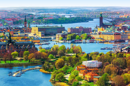 Panorama Stockholma
