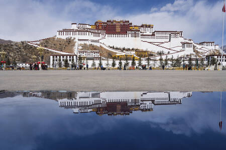 Potala-paladset i Lhasa