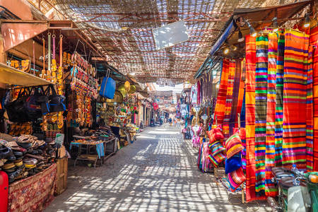 Mercado en Marruecos