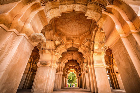 Lotus Mahal in Hampi