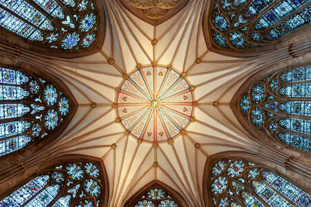 Soffitto nella cattedrale di York