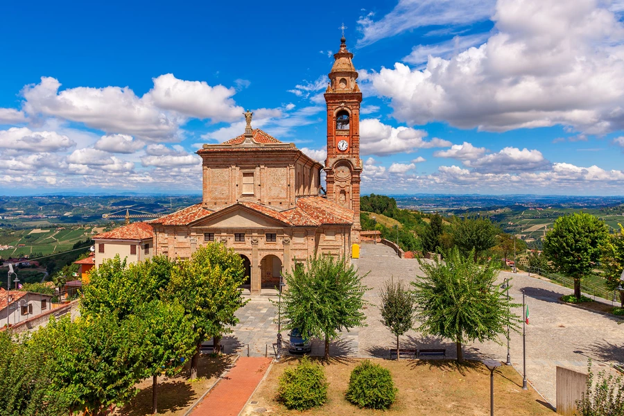 Church in Diano d'Alba