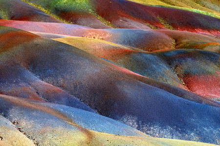 Siedem kolorowych piasków