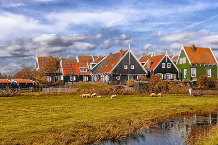 Village aux Pays-Bas