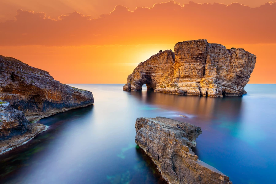 Sunset at Sardala Beach