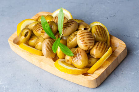 Azeitonas fritas