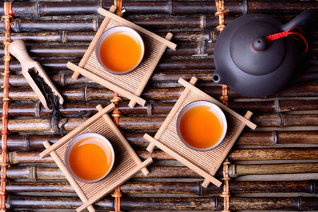 Asian tea set