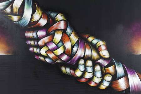 Intertwined Hands