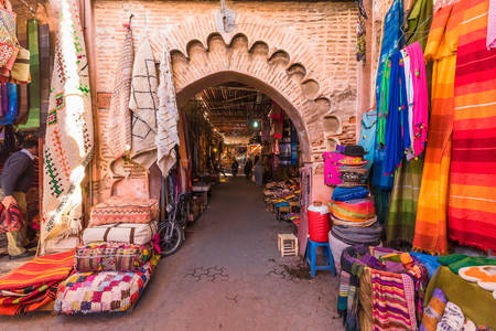 Calle en Marruecos