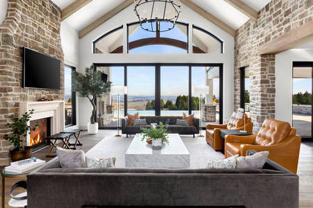 Luxusní obývací pokoj