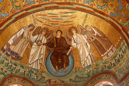 A San Vitale-bazilika mozaikja