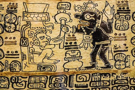 Maya-Zeichnungen