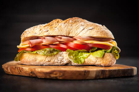 Sandwich mit Ciabatta