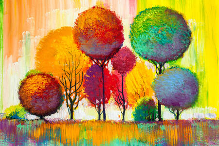 Autumn trees