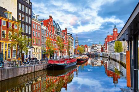 Canal houses in Amsterdam