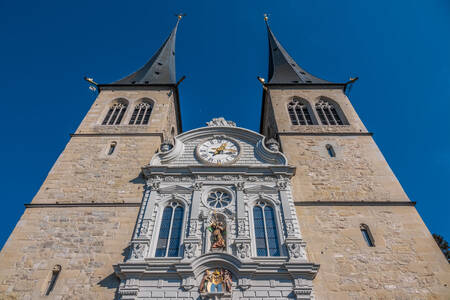 Church of St. Leodegar in Lucerne