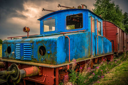 Старый локомотив