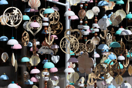 Souvenirs from the city of Parga