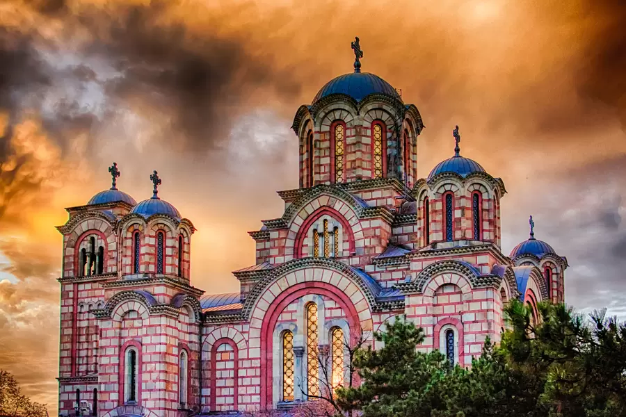 Gereja St. Mark di Beograd