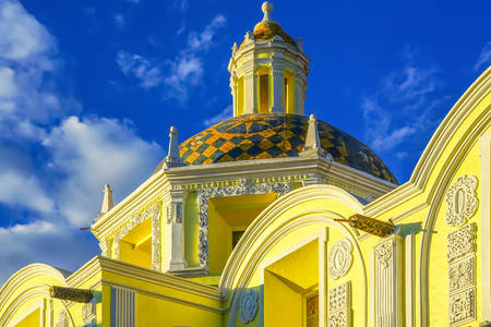Dome of san Cristobal Church