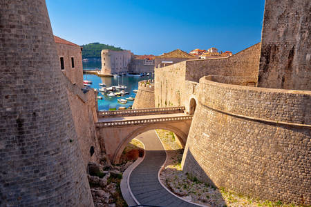 Remparts de la ville de Dubrovnik