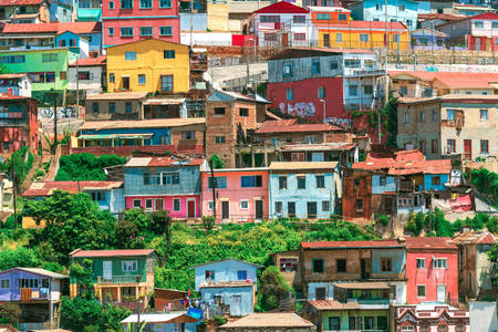 Houses in Valparaiso