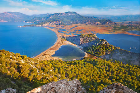 Plaža Iztuzu i delta reke Dalijan