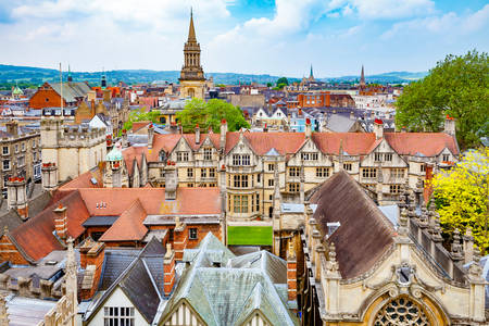 Střechy Oxfordu