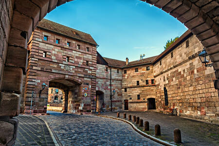 Streets of old Nuremberg