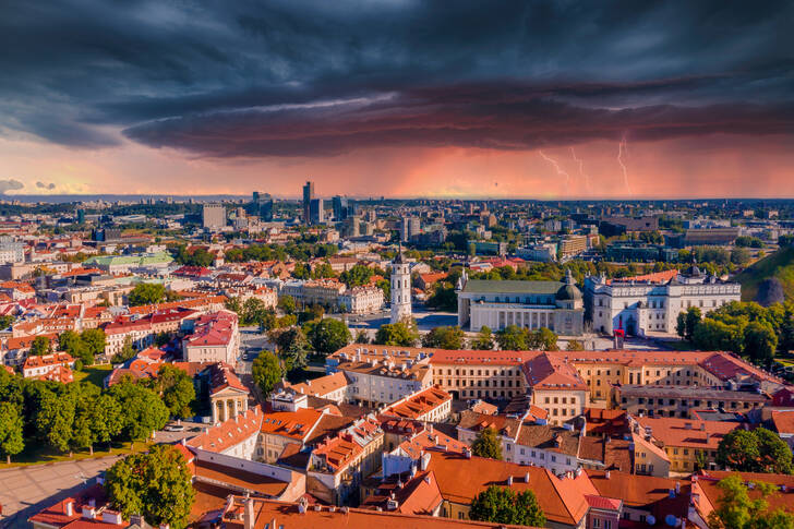 Tormenta sobre Vilnius