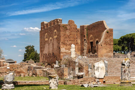 Templo romano de Ostia Antica