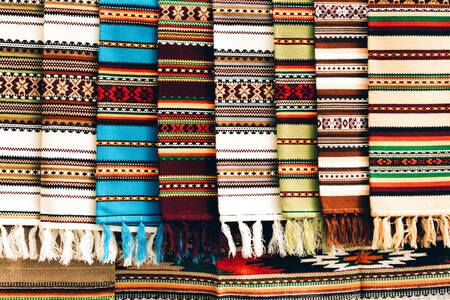 Ukrainian ethnic carpets