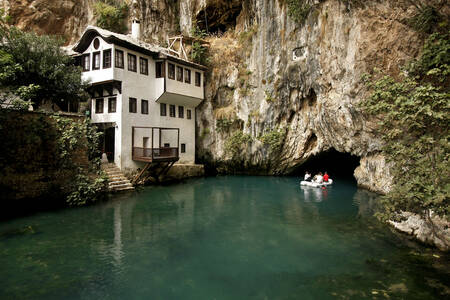 Dervish House in Blagaj Buna