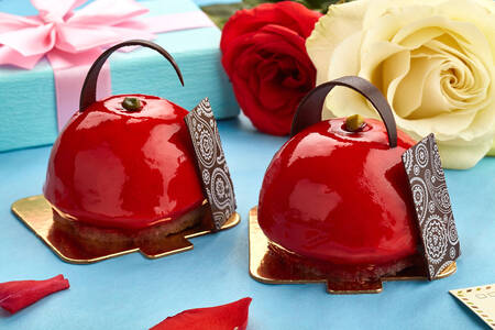 Кексчета с малинов взрив