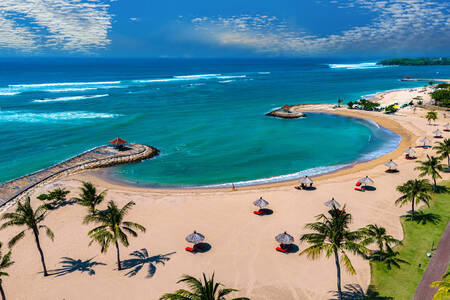 Nusa Dua resort area