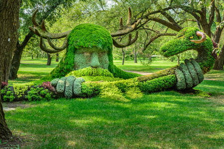 Sculture "Dendrites" a Montreal