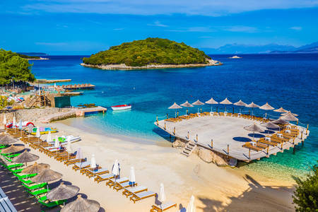 Plaža Ksamil