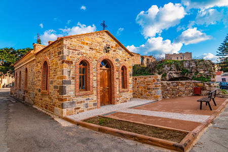 Tempel op het eiland Chios