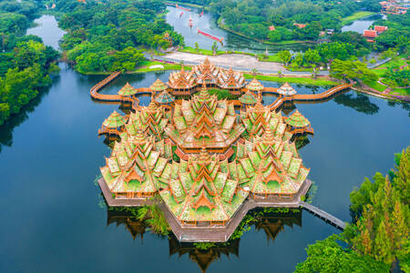 Paviljon prosvijetljenih u Ancient Siam Parku