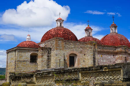 Cúpulas de la Iglesia de San Pablo en Mitla