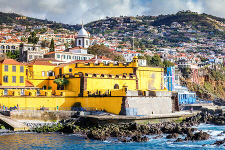 Blick auf Funchal