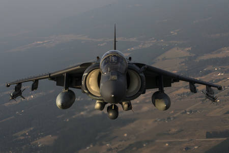 Támadó repülőgép AV-8B Harrier