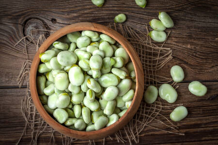 Beans in a bowl