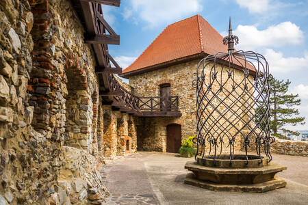 Cortile del castello di Nitra