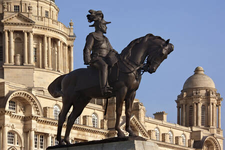 Denkmal für König Edward VII in Liverpool